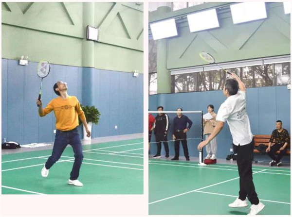 城投集團舉辦“奮斗城投，‘羽’你同行”羽毛球比賽