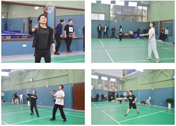 城投集團舉辦“奮斗城投，‘羽’你同行”羽毛球比賽